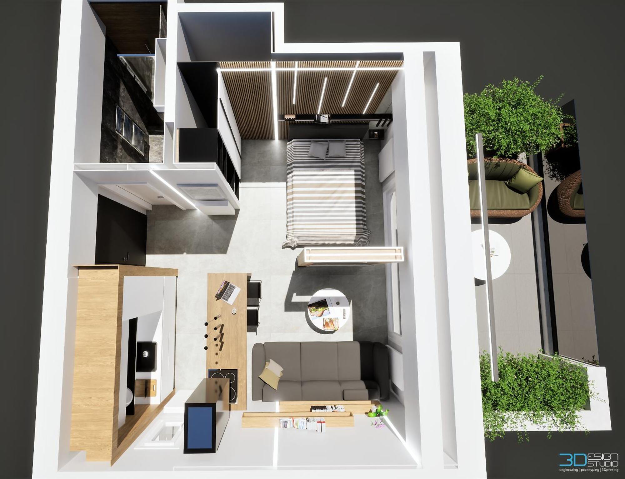 Larisa Absolute Suites, Sky View Smart Home Exterior foto